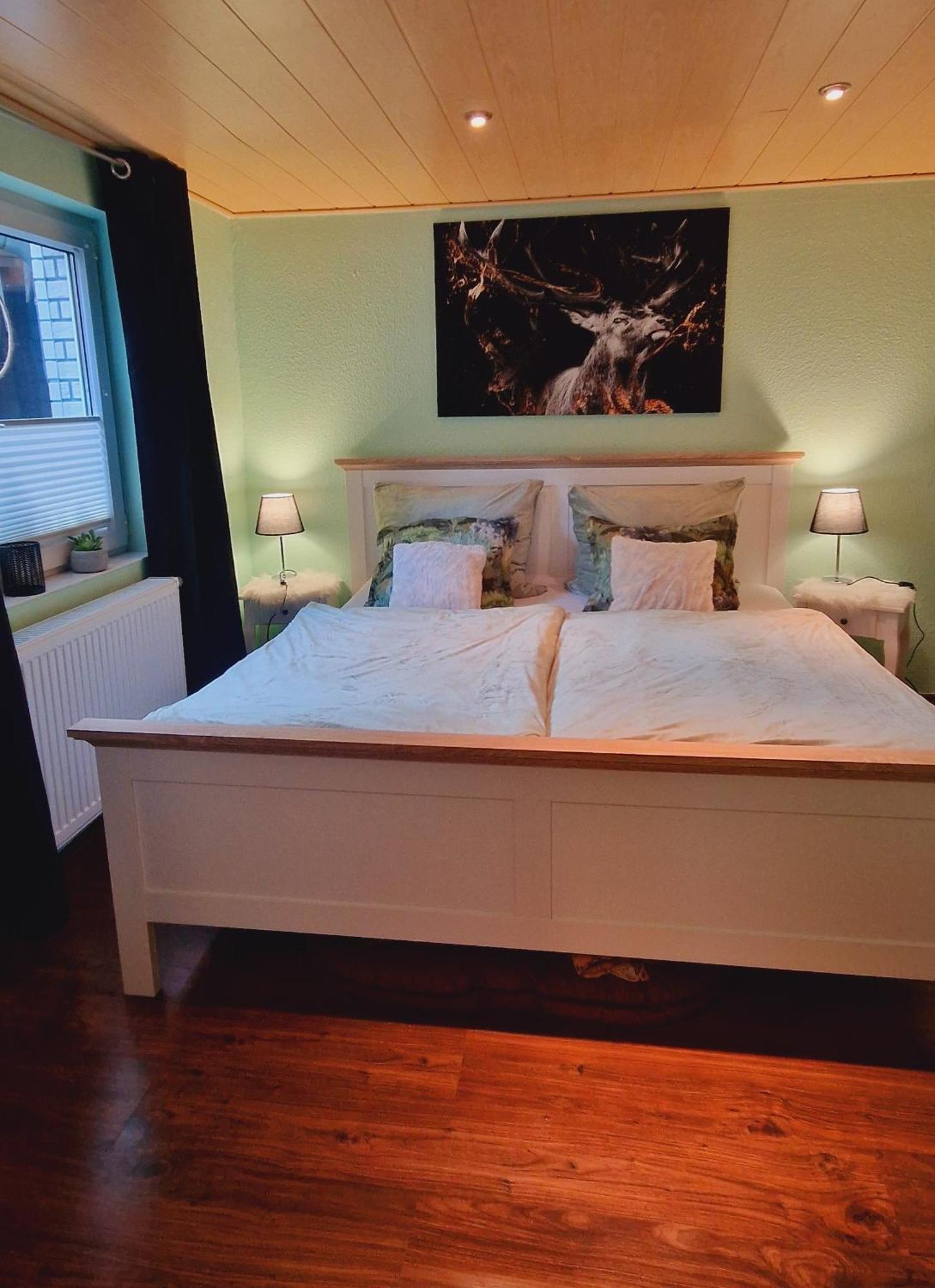 Ferienwohnung Schwarzer Hirsch Wieda Ngoại thất bức ảnh